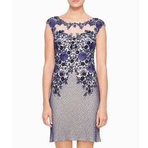 🆕️Parker Black | Montclair Cap- Sleeve Floral Mesh